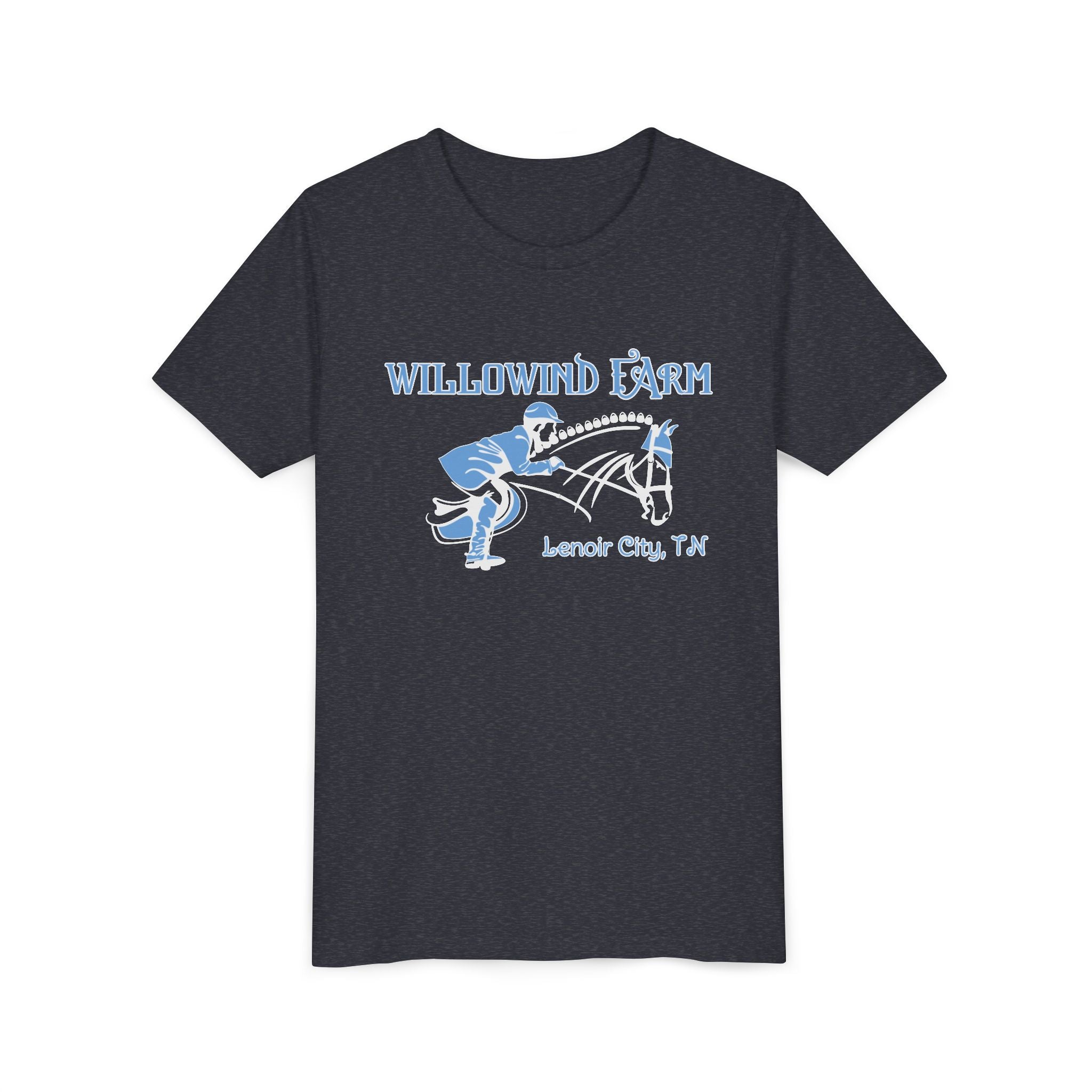 Youth Tee - Willowind Farm Equestrian Riding Team Graphic