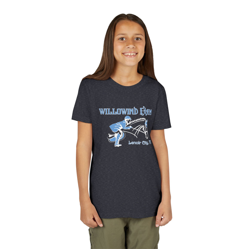 Youth Tee - Willowind Farm Equestrian Riding Team Graphic