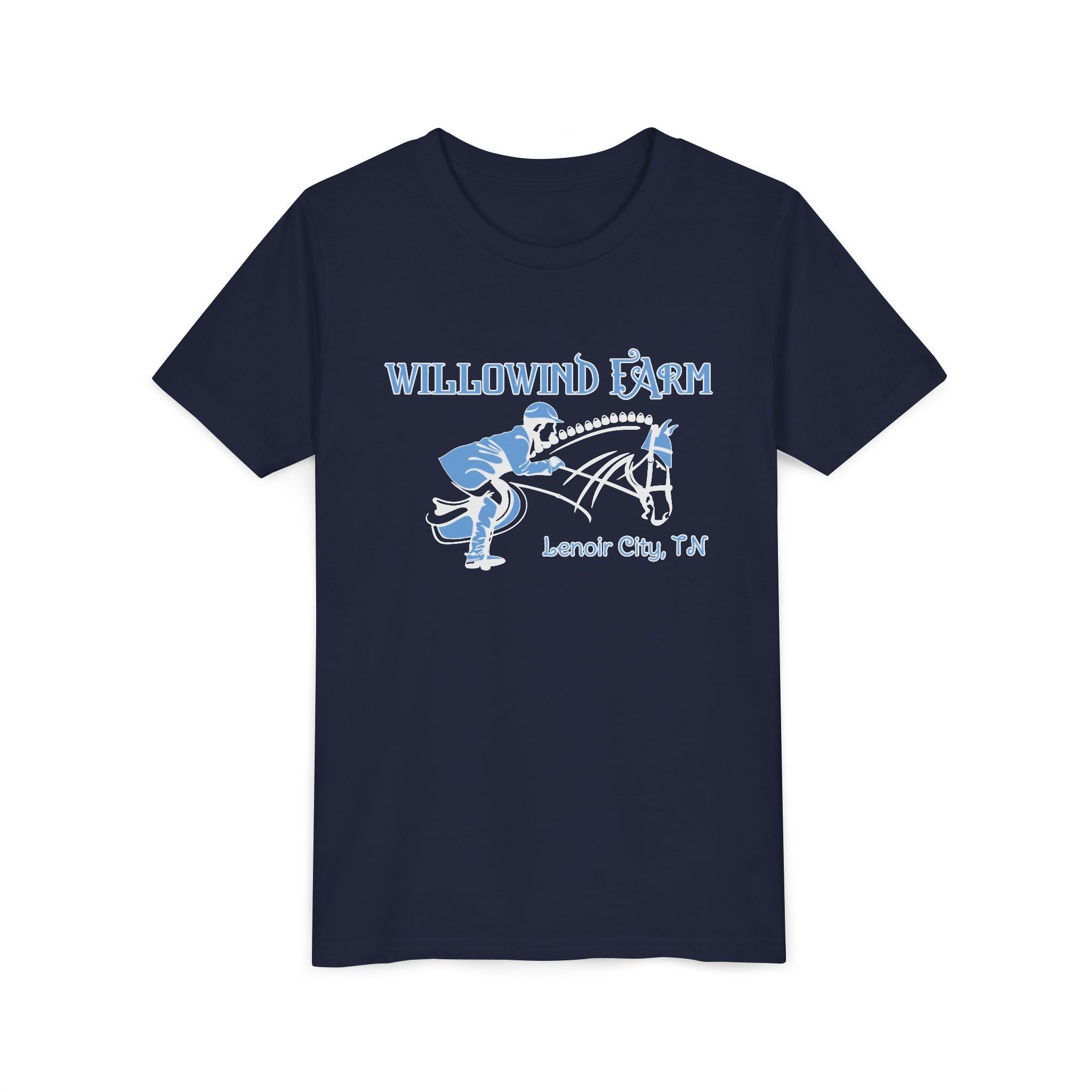 Youth Tee - Willowind Farm Equestrian Riding Team Graphic