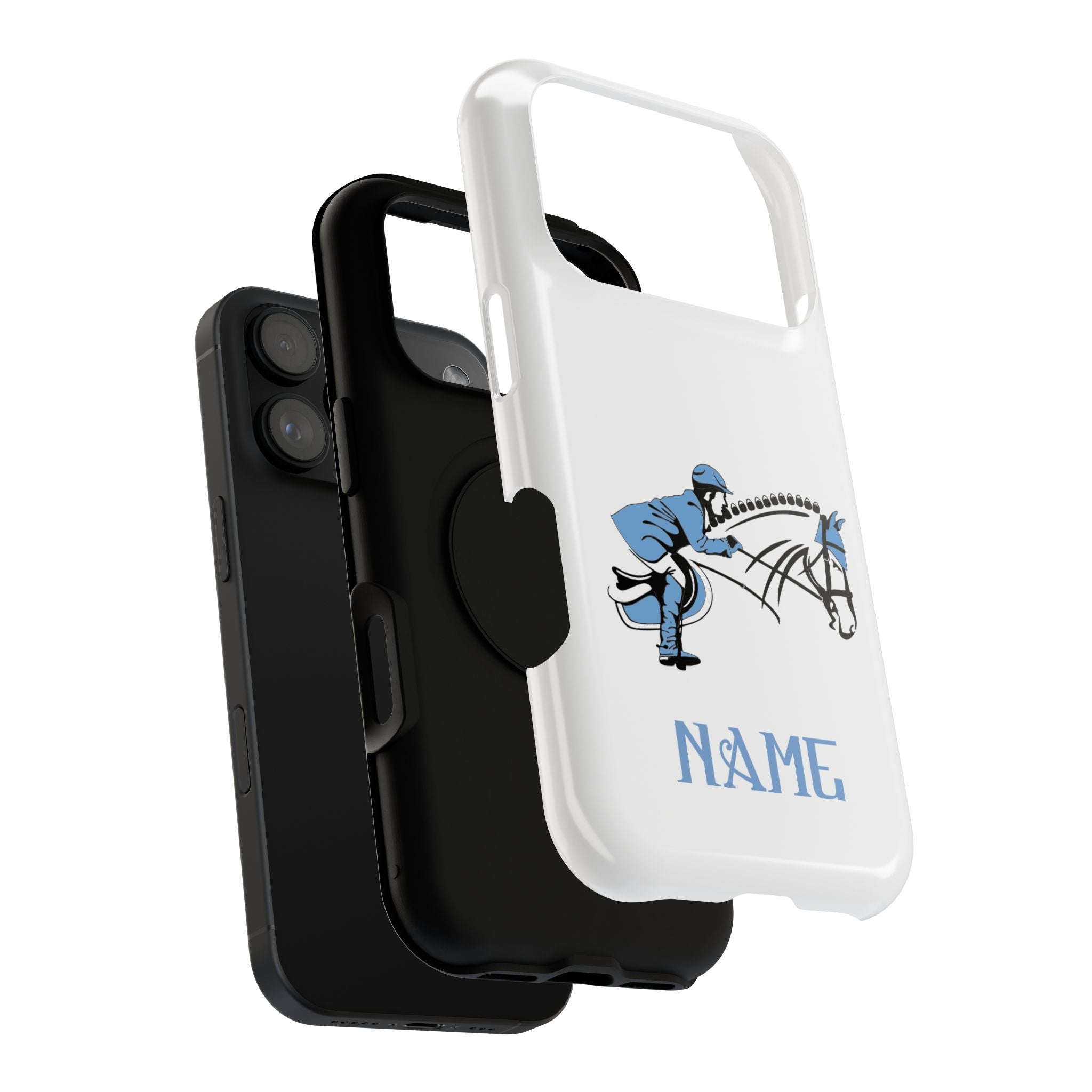 Equestrian Phone Case - 'Print It Your Way' Impact-Resistant Phone Cover