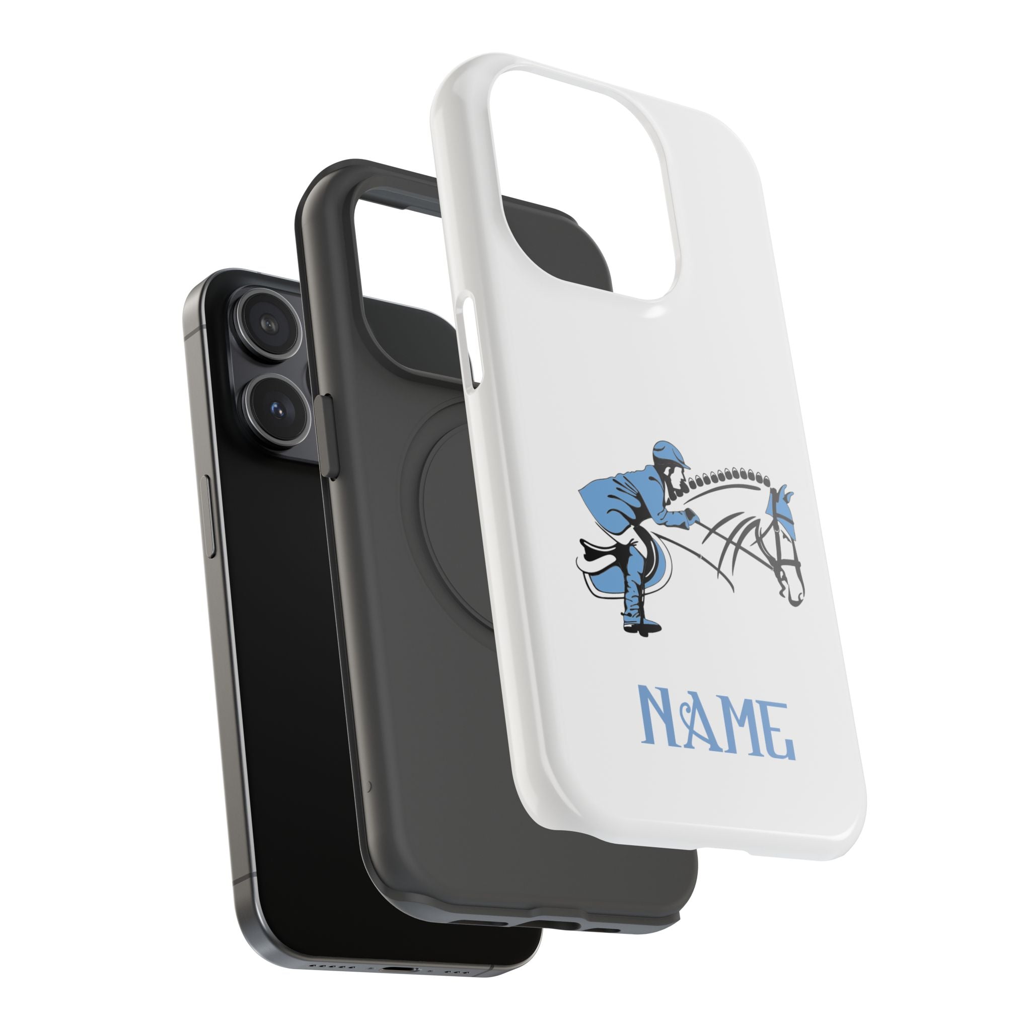 Equestrian Phone Case - 'Print It Your Way' Impact-Resistant Phone Cover