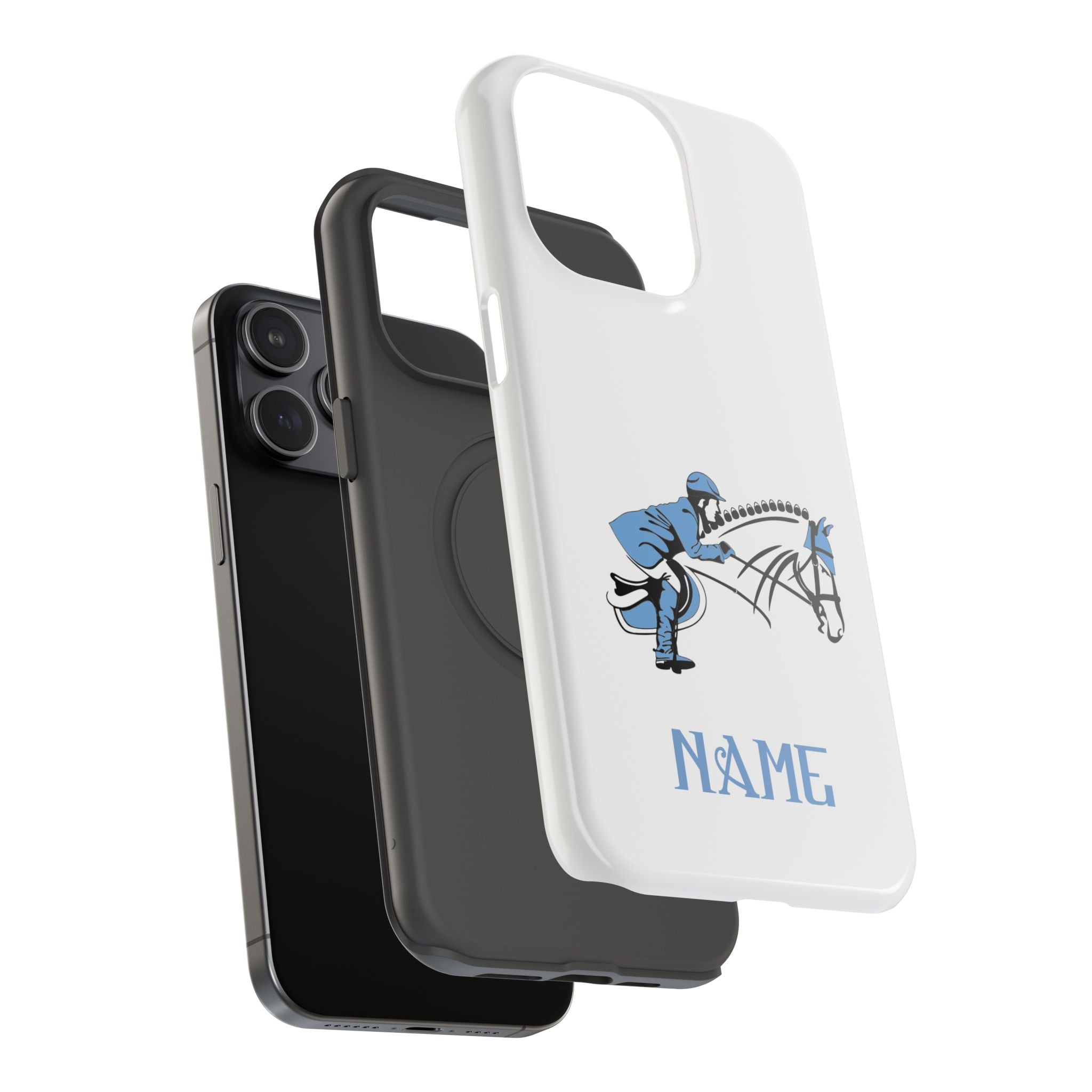 Equestrian Phone Case - 'Print It Your Way' Impact-Resistant Phone Cover