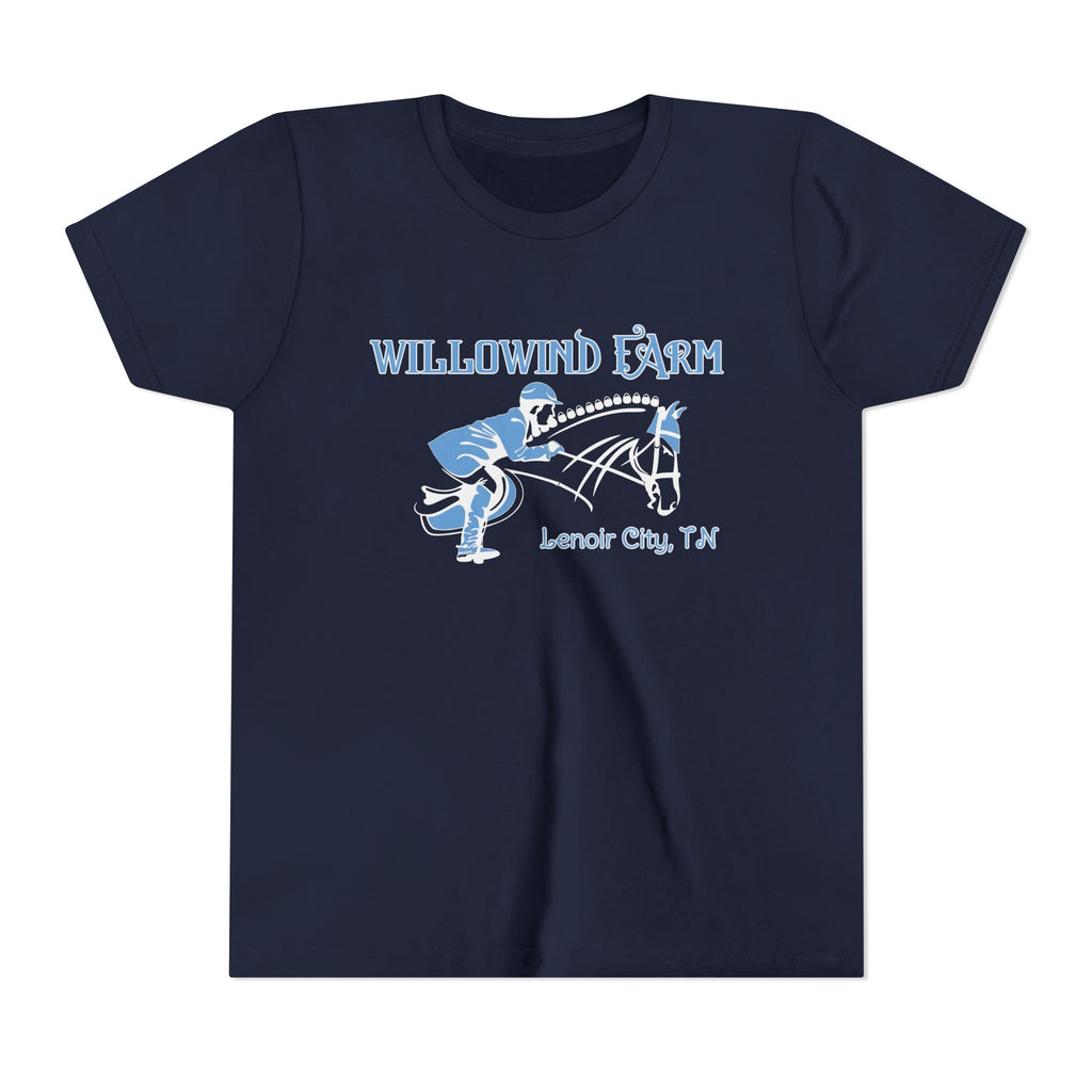 Youth Tee - Willowind Farm Equestrian Riding Team Graphic