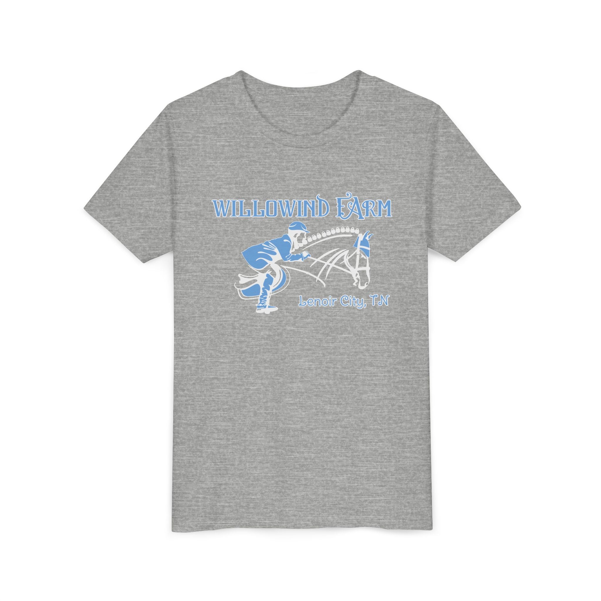 Youth Tee - Willowind Farm Equestrian Riding Team Graphic