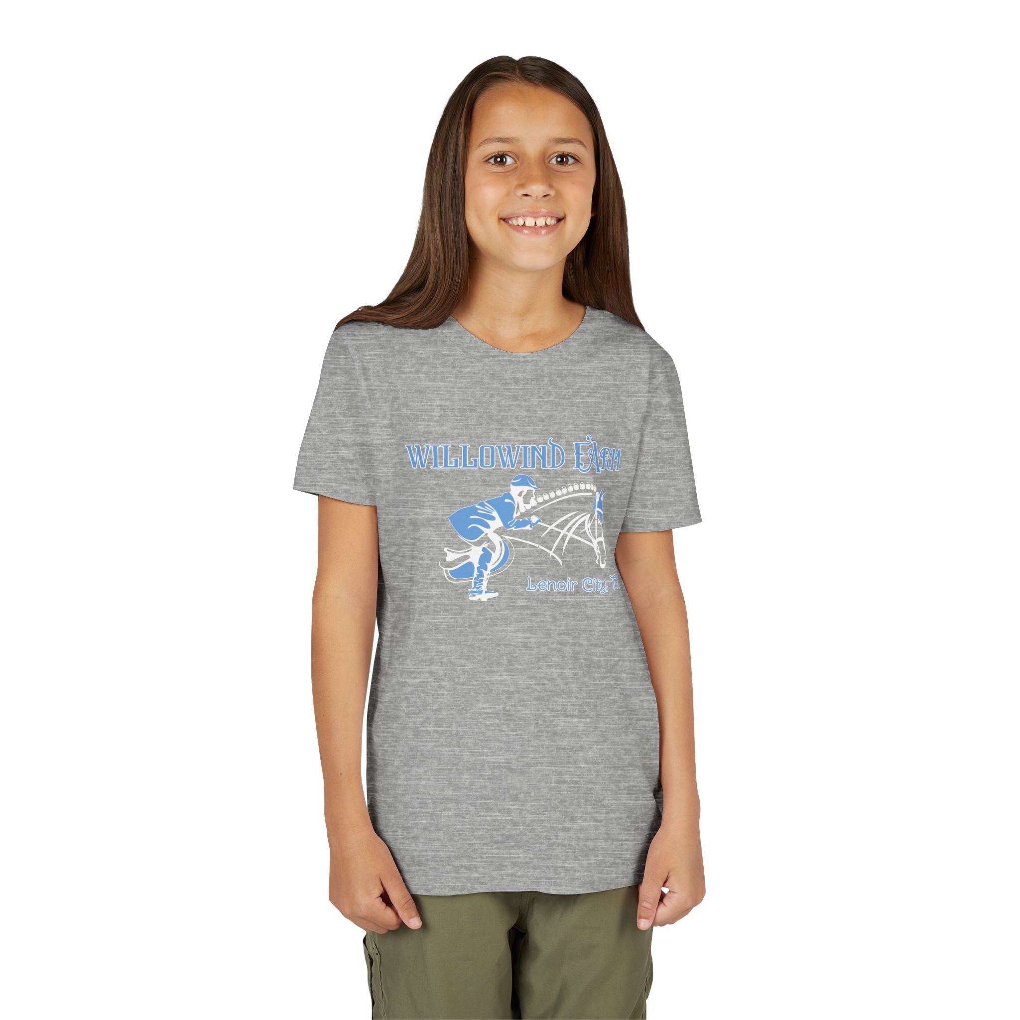 Youth Tee - Willowind Farm Equestrian Riding Team Graphic